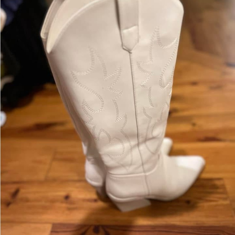 White Cowboy Boots